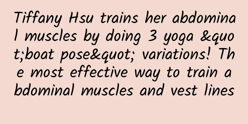 Tiffany Hsu trains her abdominal muscles by doing 3 yoga "boat pose" variations! The most effective way to train abdominal muscles and vest lines