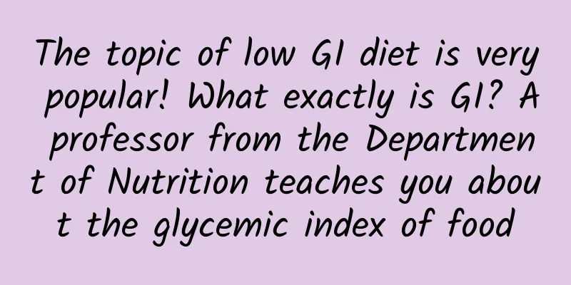 The topic of low GI diet is very popular! What exactly is GI? A professor from the Department of Nutrition teaches you about the glycemic index of food