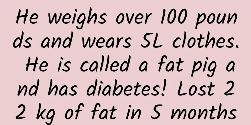 He weighs over 100 pounds and wears 5L clothes. He is called a fat pig and has diabetes! Lost 22 kg of fat in 5 months