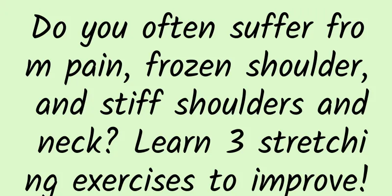 Do you often suffer from pain, frozen shoulder, and stiff shoulders and neck? Learn 3 stretching exercises to improve!