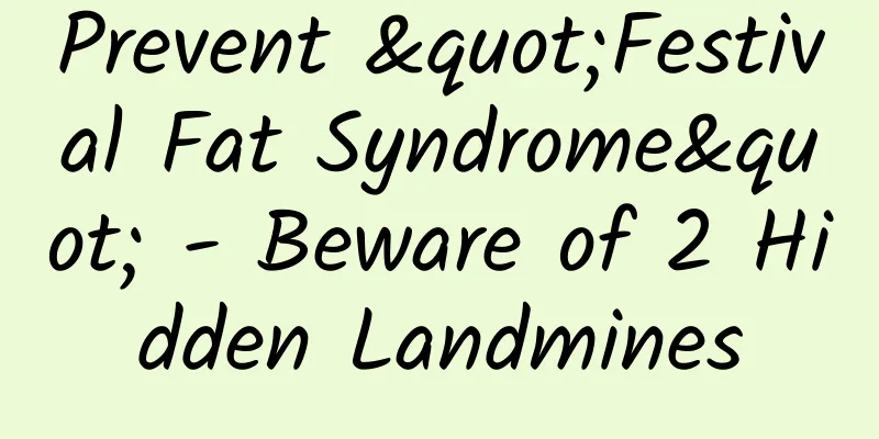 Prevent "Festival Fat Syndrome" - Beware of 2 Hidden Landmines