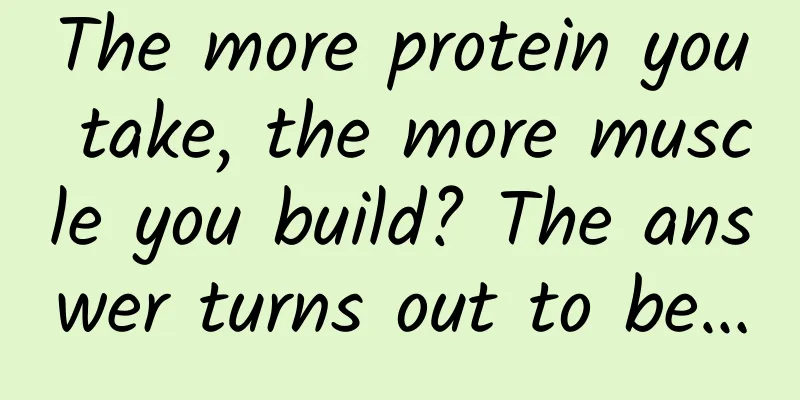 The more protein you take, the more muscle you build? The answer turns out to be…
