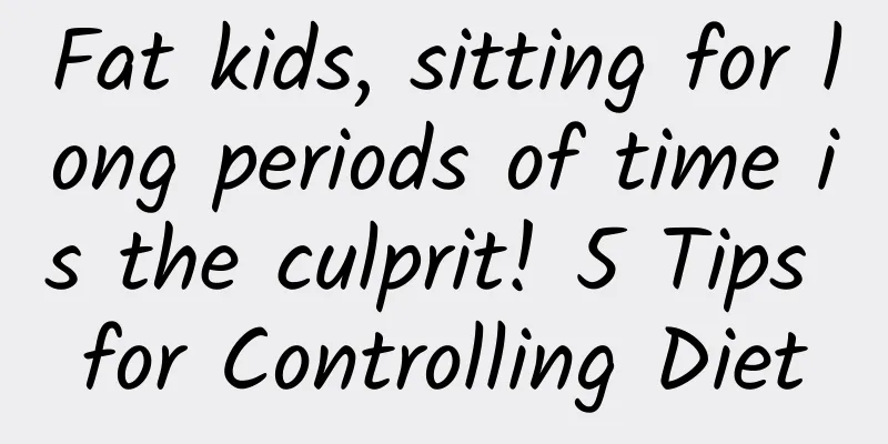 Fat kids, sitting for long periods of time is the culprit! 5 Tips for Controlling Diet