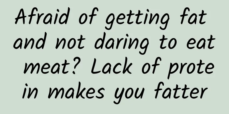 Afraid of getting fat and not daring to eat meat? Lack of protein makes you fatter