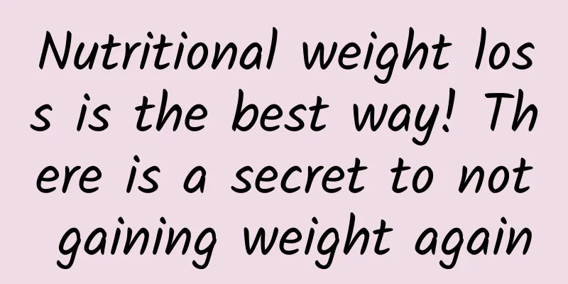 Nutritional weight loss is the best way! There is a secret to not gaining weight again