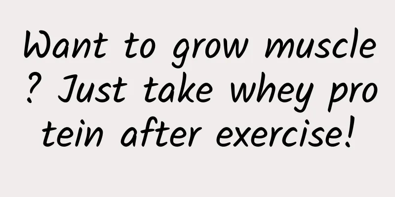Want to grow muscle? Just take whey protein after exercise!