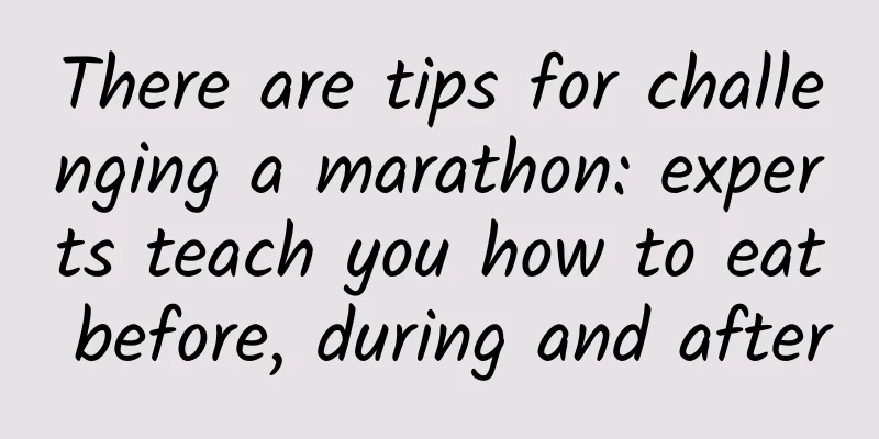 There are tips for challenging a marathon: experts teach you how to eat before, during and after