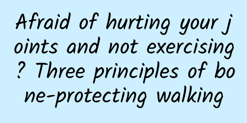 Afraid of hurting your joints and not exercising? Three principles of bone-protecting walking