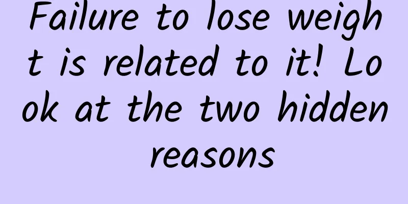 Failure to lose weight is related to it! Look at the two hidden reasons