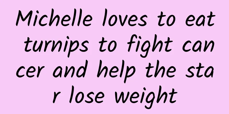 Michelle loves to eat turnips to fight cancer and help the star lose weight