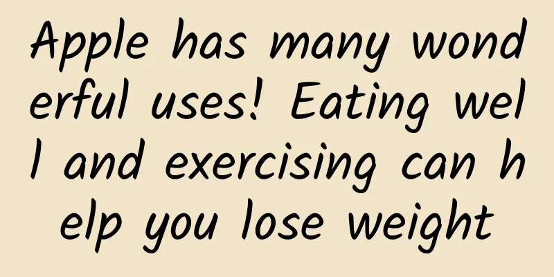 Apple has many wonderful uses! Eating well and exercising can help you lose weight