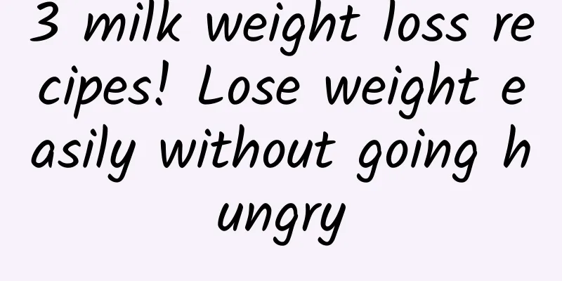 3 milk weight loss recipes! Lose weight easily without going hungry
