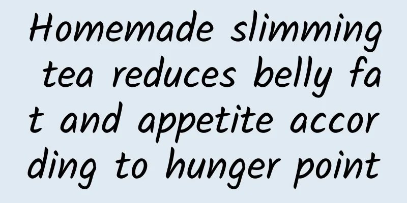 Homemade slimming tea reduces belly fat and appetite according to hunger point