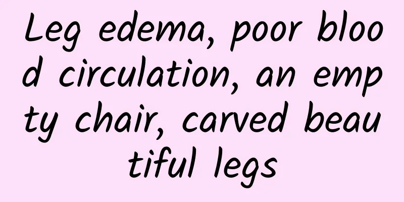Leg edema, poor blood circulation, an empty chair, carved beautiful legs