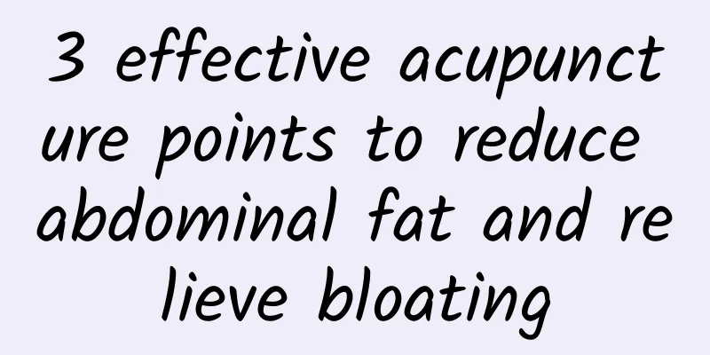 3 effective acupuncture points to reduce abdominal fat and relieve bloating