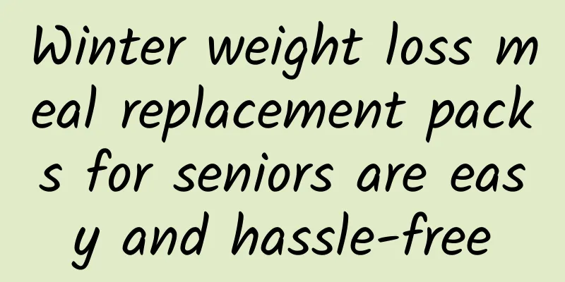 Winter weight loss meal replacement packs for seniors are easy and hassle-free