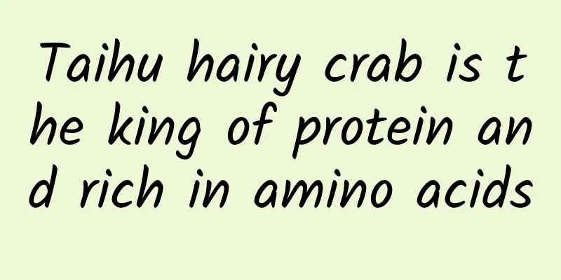 Taihu hairy crab is the king of protein and rich in amino acids