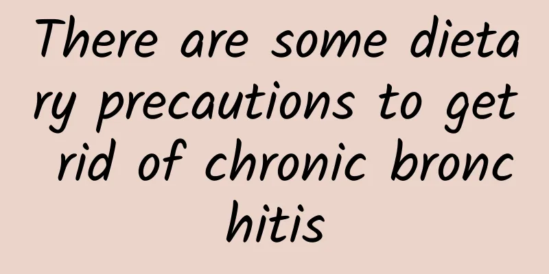 There are some dietary precautions to get rid of chronic bronchitis