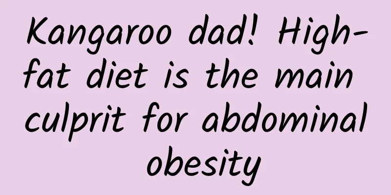 Kangaroo dad! High-fat diet is the main culprit for abdominal obesity