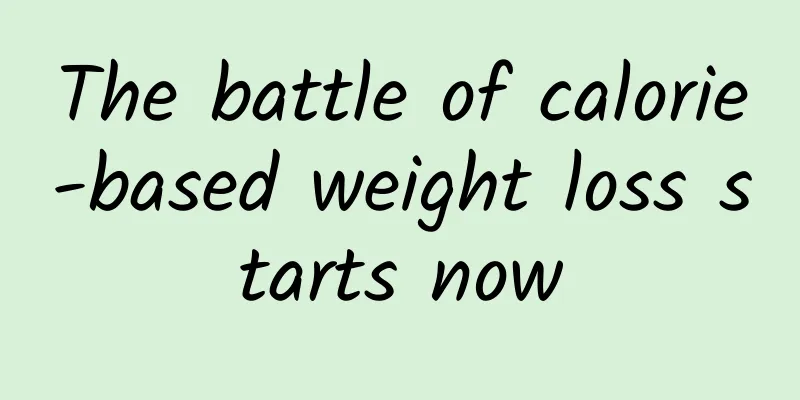The battle of calorie-based weight loss starts now