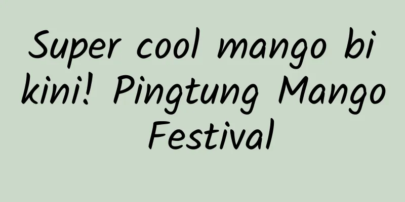 Super cool mango bikini! Pingtung Mango Festival