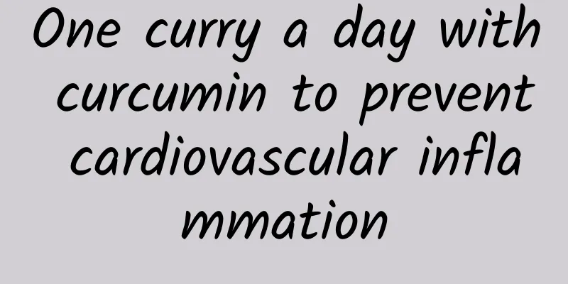 One curry a day with curcumin to prevent cardiovascular inflammation