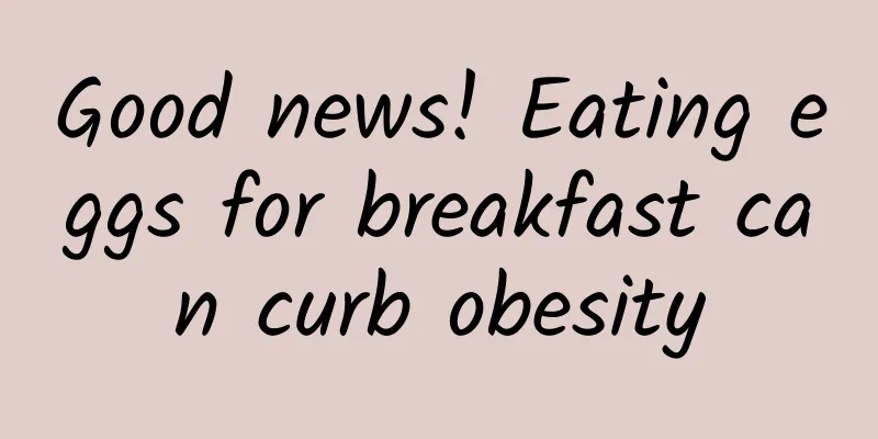 Good news! Eating eggs for breakfast can curb obesity