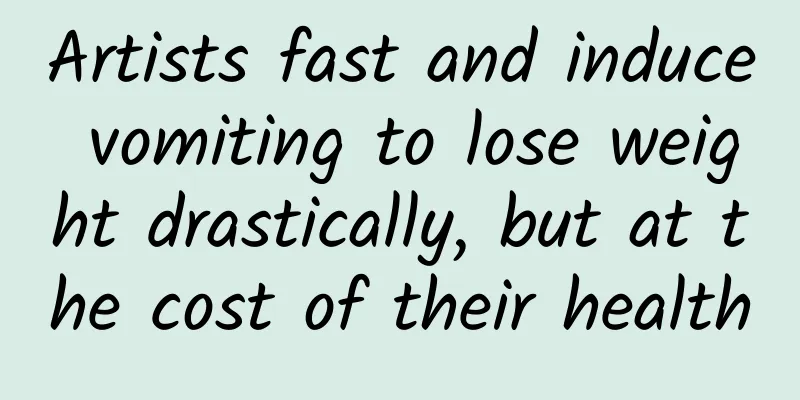 Artists fast and induce vomiting to lose weight drastically, but at the cost of their health