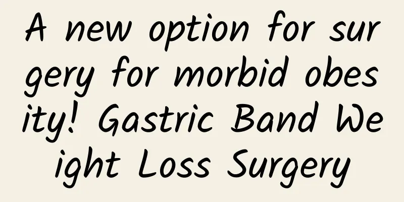 A new option for surgery for morbid obesity! Gastric Band Weight Loss Surgery