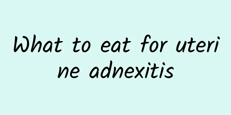 What to eat for uterine adnexitis