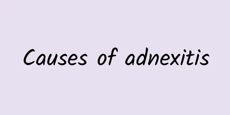 Causes of adnexitis