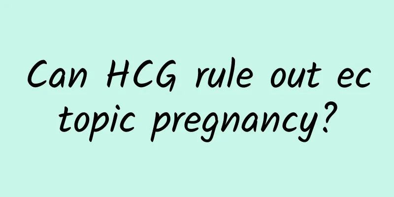 Can HCG rule out ectopic pregnancy?