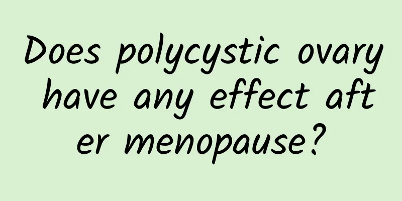 Does polycystic ovary have any effect after menopause?