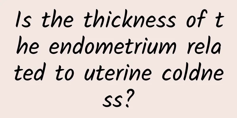 Is the thickness of the endometrium related to uterine coldness?