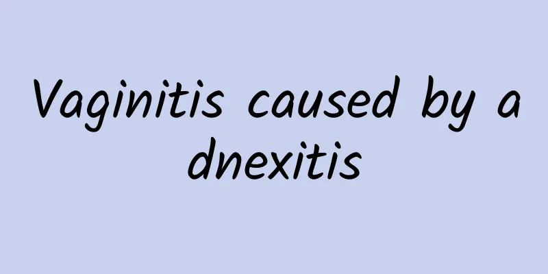 Vaginitis caused by adnexitis