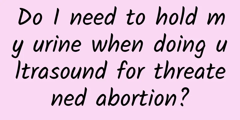 Do I need to hold my urine when doing ultrasound for threatened abortion?