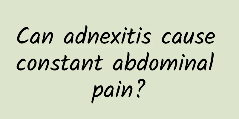 Can adnexitis cause constant abdominal pain?