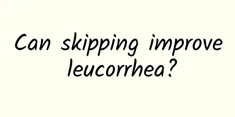 Can skipping improve leucorrhea?