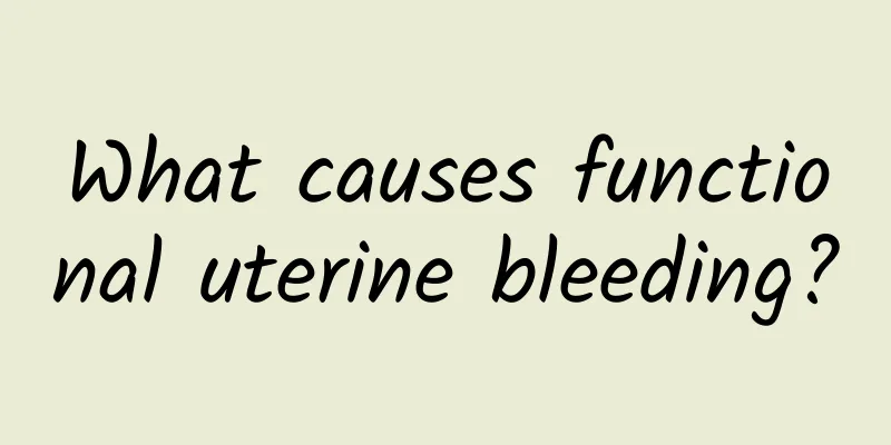 What causes functional uterine bleeding?