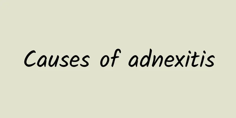 Causes of adnexitis