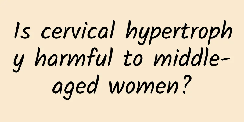 Is cervical hypertrophy harmful to middle-aged women?