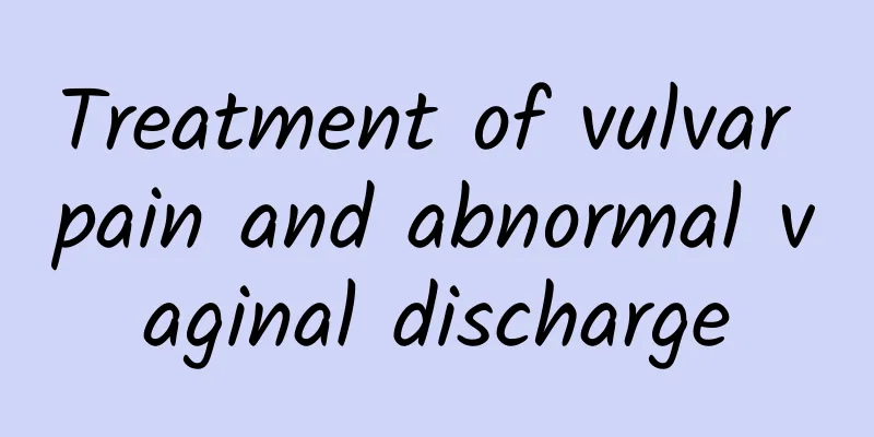 Treatment of vulvar pain and abnormal vaginal discharge