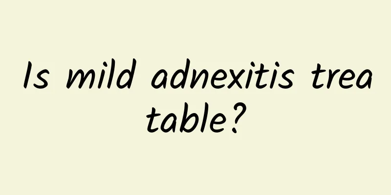 Is mild adnexitis treatable?