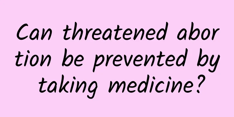 Can threatened abortion be prevented by taking medicine?