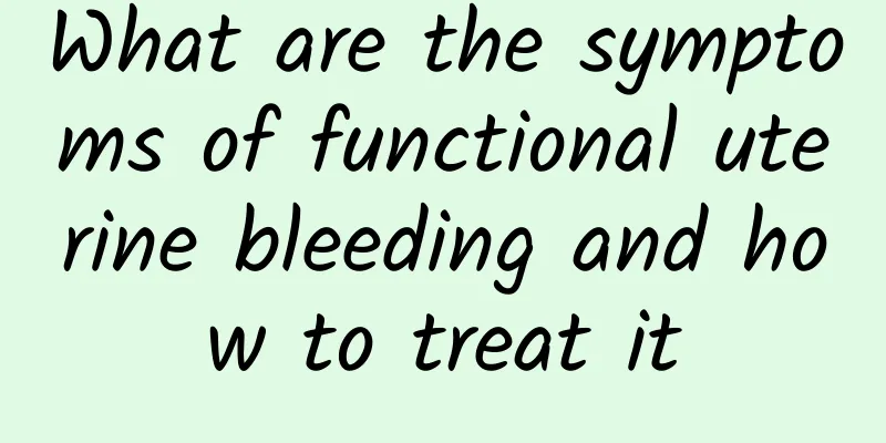 What are the symptoms of functional uterine bleeding and how to treat it