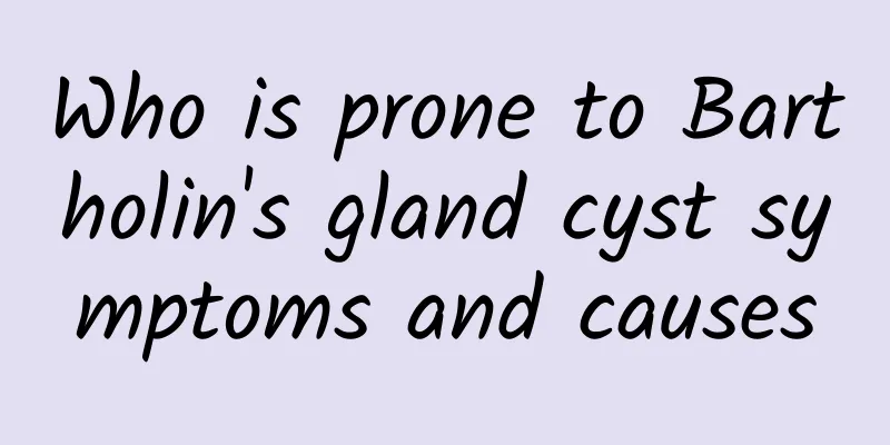 Who is prone to Bartholin's gland cyst symptoms and causes