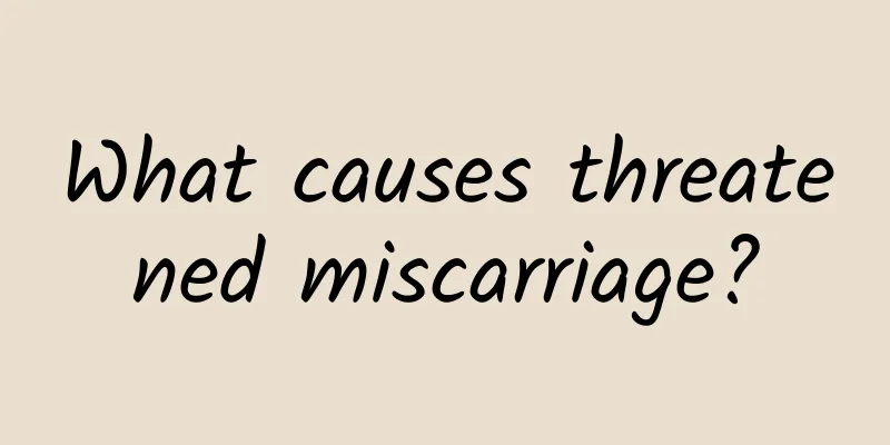 What causes threatened miscarriage?