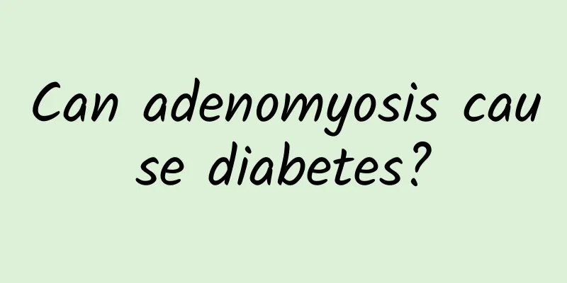 Can adenomyosis cause diabetes?