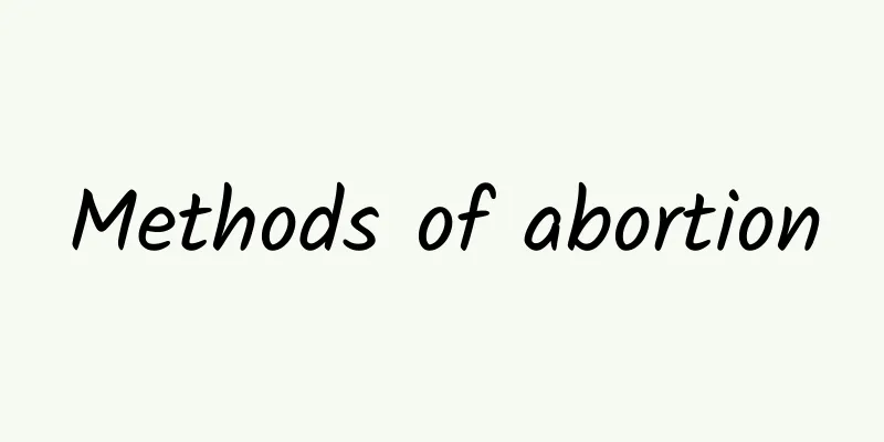 Methods of abortion