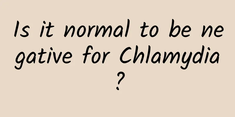 Is it normal to be negative for Chlamydia?